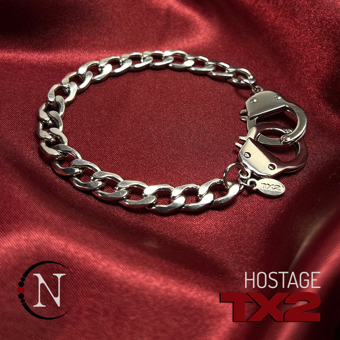 Chain Cuff Bracelet ~ Hostage by TX2