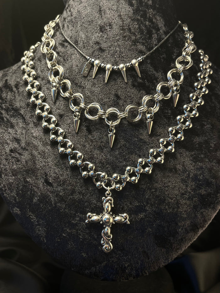 Choker/Necklace/Bracelet ~ Edge of Madness by Lilith Czar