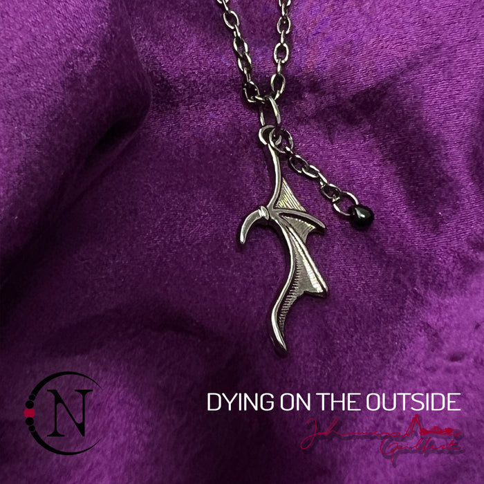 Crying On The Inside Dying On The Outside Friendship Necklaces by Johnnie Guilbert