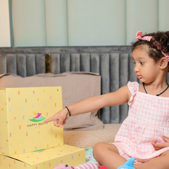 Cuddle & Care Pink Baby Gift Box