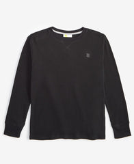 Epic Threads Big Boys Embroidered Thermal Waffle-Knit Long-Sleeve T-Shirt