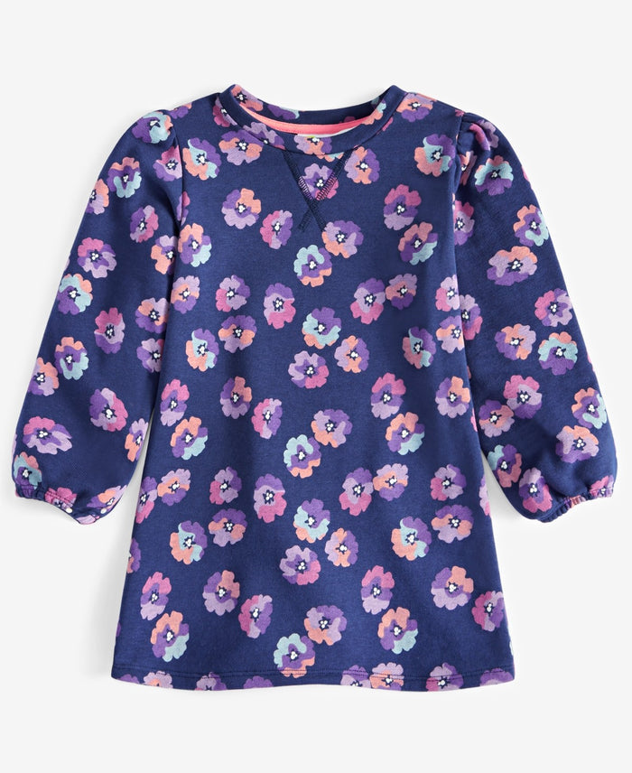 Epic Threads Toddler Girls Dreamy Floral-Print Knit Dress