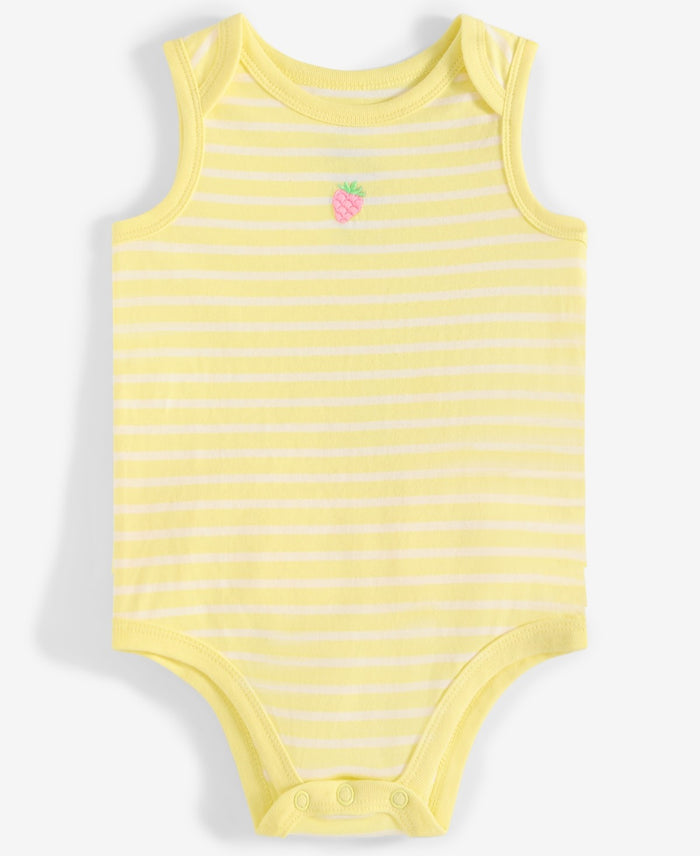 First Impressions Baby Girls Club Stripe Sunsuit
