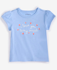 First Impressions Baby Girls I Love You Berry Much Graphic T-Shirt