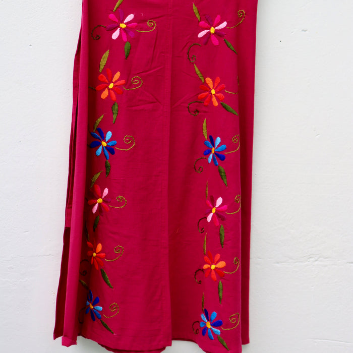 Floral Wrap Skirt
