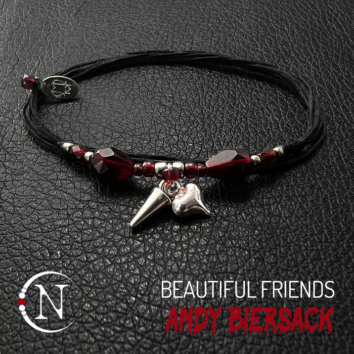 Garnet 3 Piece NTIO Bracelet Bundle by Andy Biersack