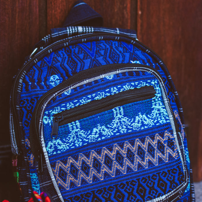 Handwoven Culebreado Backpack