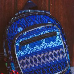Handwoven Culebreado Backpack