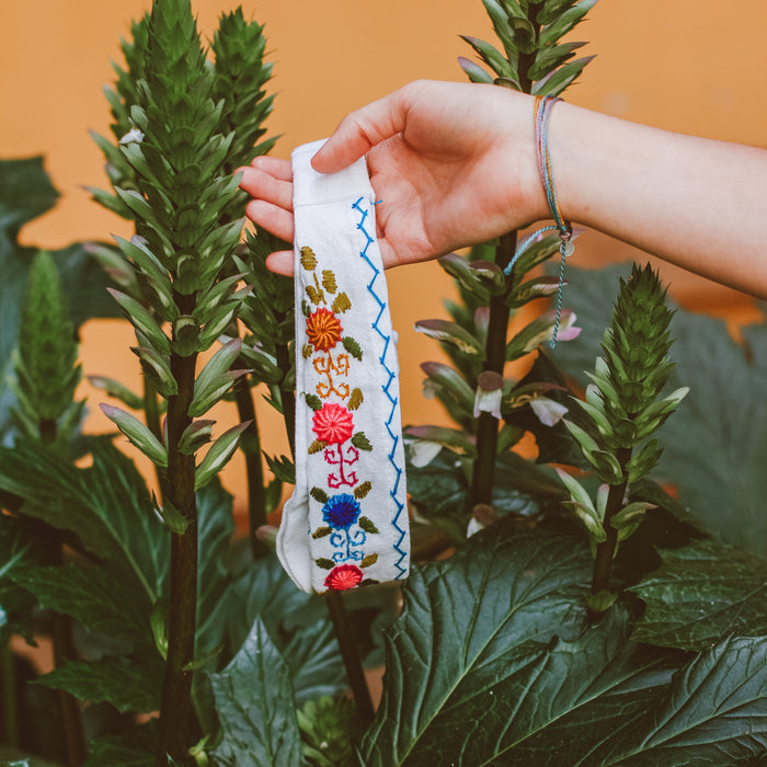Handwoven Floral Headband