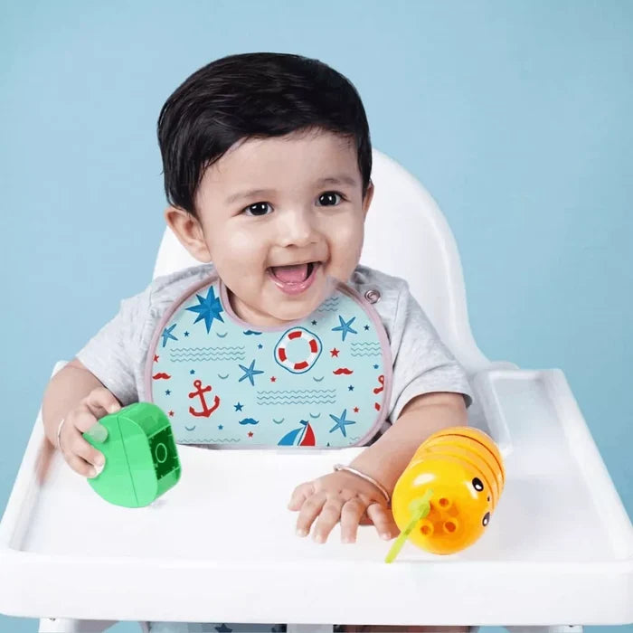 Premium Waterproof Baby Bib for Toddlers During Mealtime