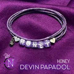 Honey Beaded NTIO Bracelet by Devin Papadol