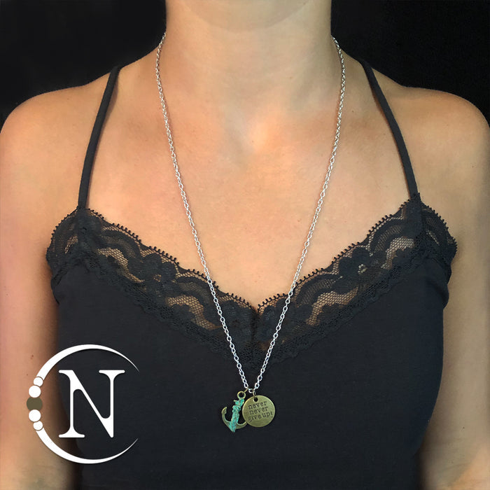 I Am Strong Necklace By Never Take It Off