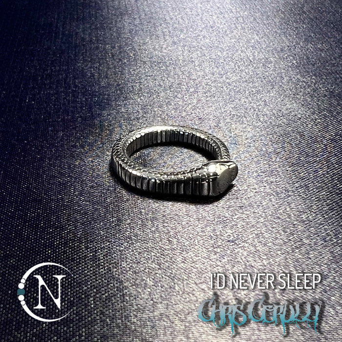 I'd Never Sleep Ring by Chris Cerulli ~ Limited Edition
