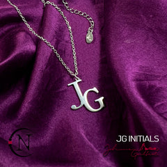 JG Initials Necklace by Johnnie Guilbert ~ Limited Edition PRE-ORDER