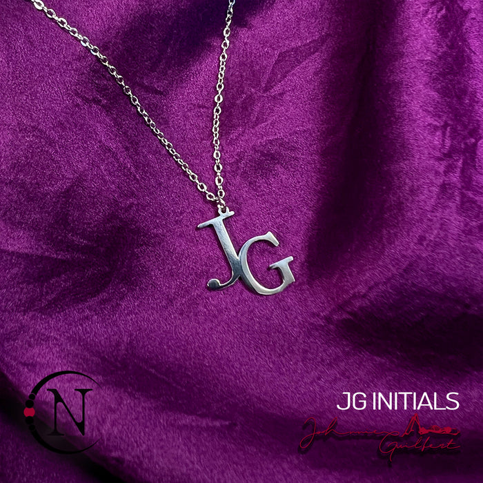JG Initials Necklace by Johnnie Guilbert ~ Limited Edition PRE-ORDER