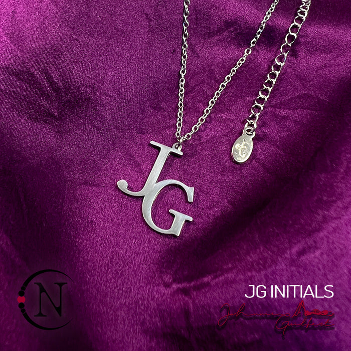 JG Initials Necklace by Johnnie Guilbert ~ Limited Edition PRE-ORDER