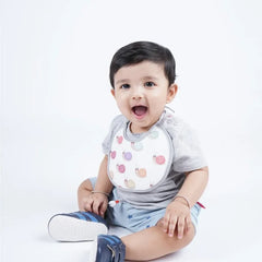 Snail Print Baby Bibs