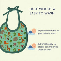 Happy Matty Lightweight Baby Bib for Comfortable Everyday Feeding