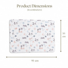 Product Dimensions of Happy Matty Kites Quilt – 95 cm × 70 cm