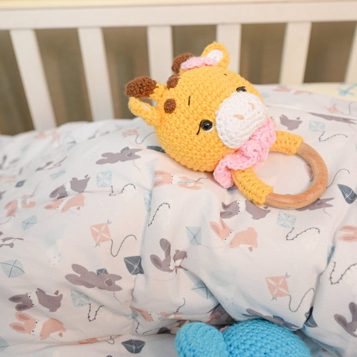 Happy Matty Kites Quilt Soft Quilted Fabric