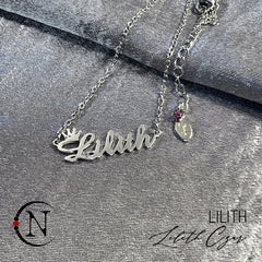 Lilith Nameplate Necklace by Lilith Czar ~ Limited Edition
