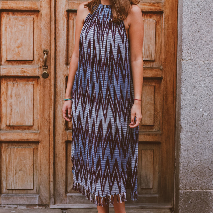 Long Dress - Natural Dyed