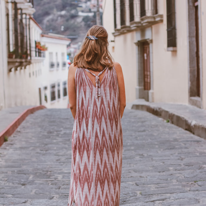 Long Dress - Natural Dyed