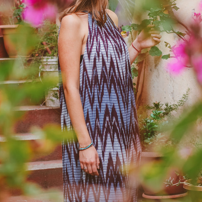 Long Dress - Natural Dyed