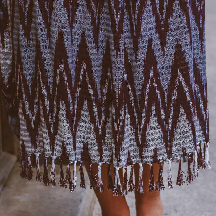 Long Dress - Natural Dyed