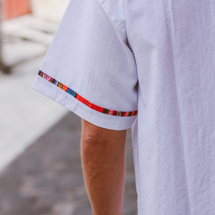 Men’s Shirt -  Mandarin Collar