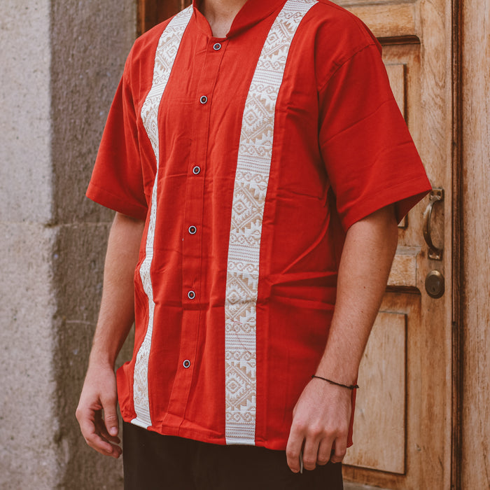 Men’s Shirt - White Strip
