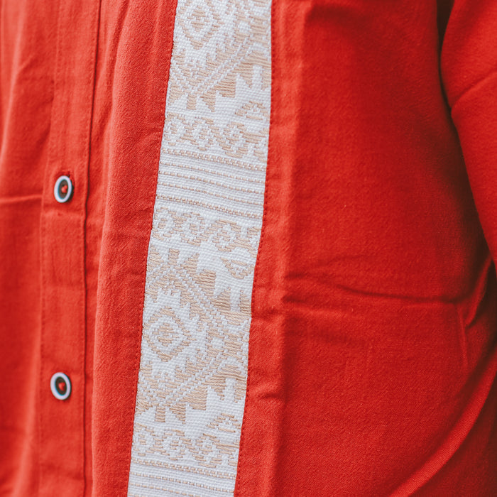 Men’s Shirt - White Strip