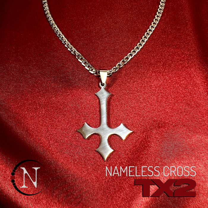 Nameless Cross Necklace by TX2