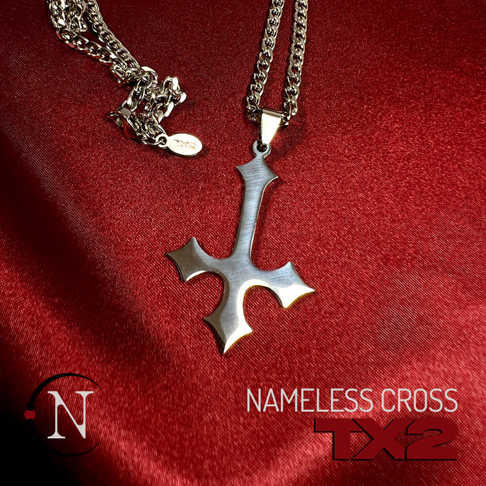 Nameless Cross Necklace by TX2
