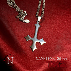 Nameless Cross Necklace by TX2