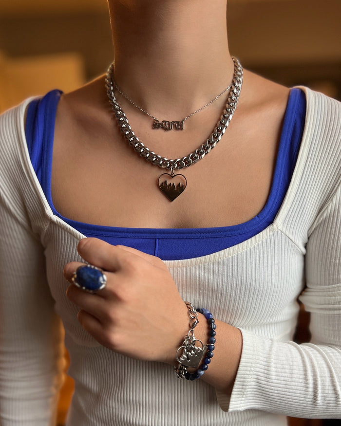 Necklace/Choker ~ I'll Start The Fire by Courtney Paige Nelson