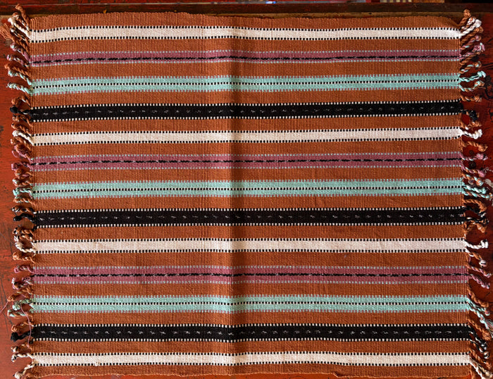 Brown big stripes