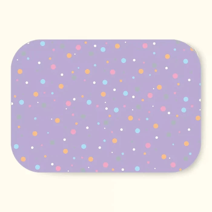 Polka Dots Print Premium Mat