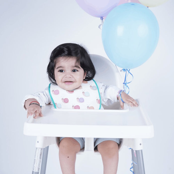 Happy Matty Double Layered Baby Bibs for playing