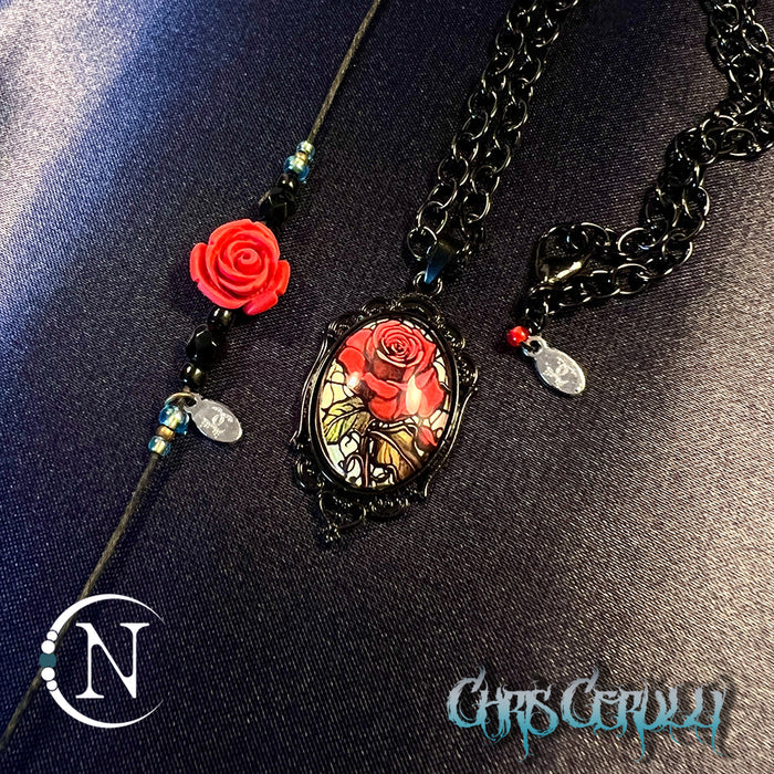 Red Bundle ~ I Won't R.IP Bracelet/Necklace Bundle by Chris Ceurlli