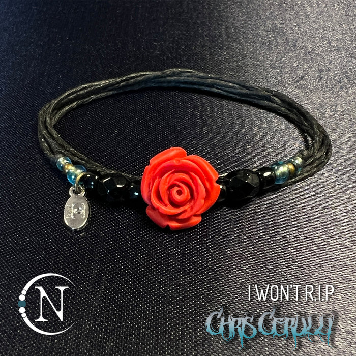 Red Bundle ~ I Won't R.IP Bracelet/Necklace Bundle by Chris Ceurlli