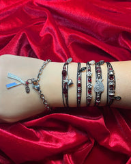Red Gonna Be Alright NTIO Bracelet by Andy Biersack