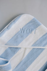 Seaside Stripe Hooded Towel
