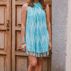 Short Dress - Natural Dyed