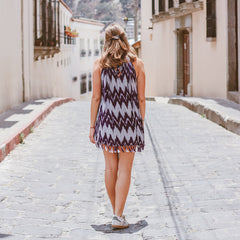 Short Dress - Natural Dyed