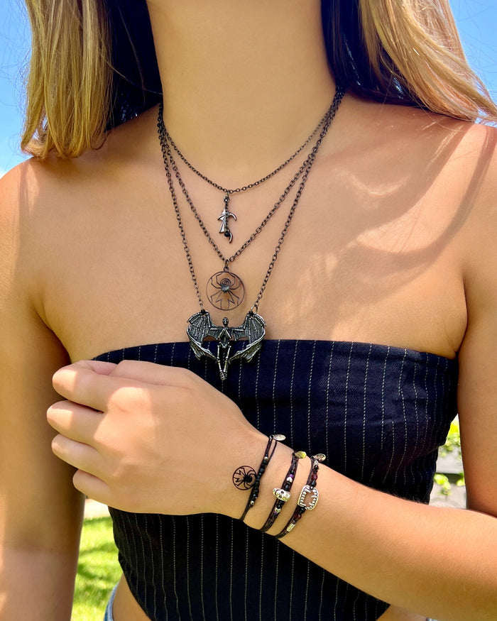 Spider Tattoo NTIO Bracelet by Johnnie Guilbert ~LIMITED EDITION