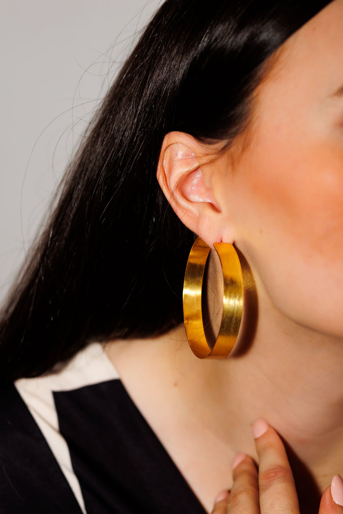 The Mount Zion - Hoop Earrings