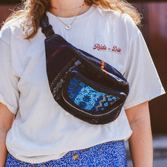 Upcycled Huipil Waist Pack