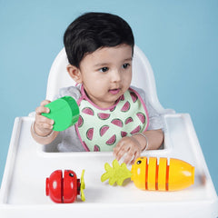 Watermelon Print  Baby Bibs