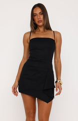 Lose Our Minds Mini Dress Black